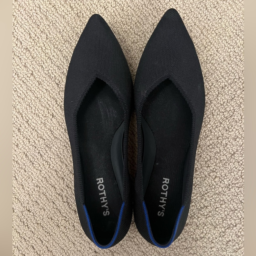 Rothy's The Point II Black Size 9